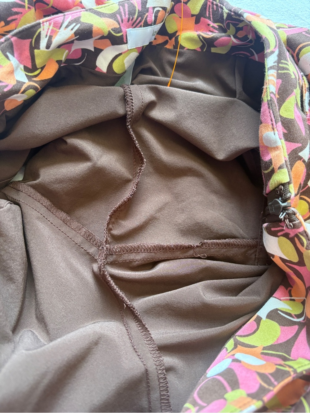 Liz Golf Floral Pleated Skater Skirt in Pink, Yellow & Brown SZ 12P, deportes - Picture 10 of 16